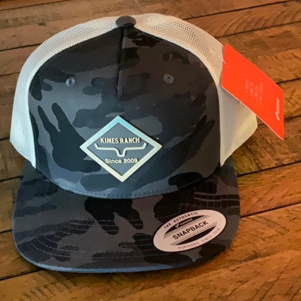 Kimes Ranch new mesh snap-back trucker hat